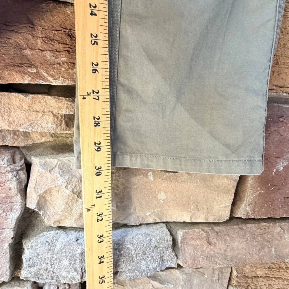 Kuhl Womens 6 Short Cargo Pants Olive Green Roll Up Convertible Hiking Utility